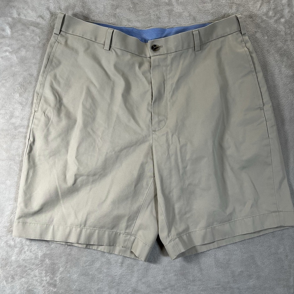 Brooks Brothers Chino Shorts Mens‎ 36 Beige Lightweight Advantage